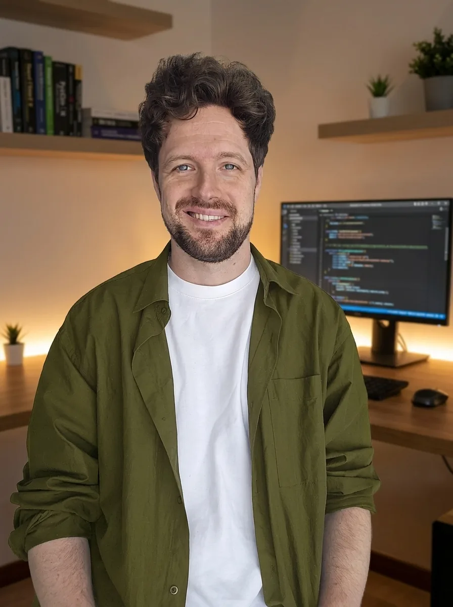 Valerio, engenheiro de automação e IA